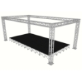 F34 Square Box Truss Kit for 24'x12' Stage